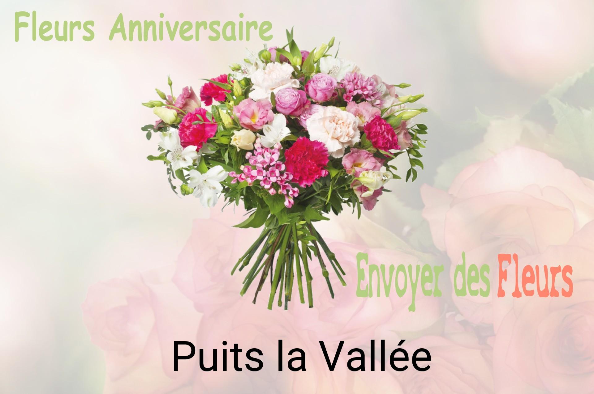 Bouquet de fleurs d’anniversaire livré à Puits-la-Vallée